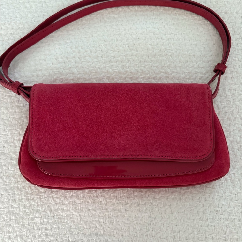 Ann Taylor Suede Purse